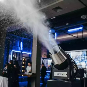 Аренда Генератор снега Antari S 120 в ресторане «Плакучая Ива» — ART SPACE
