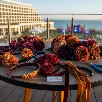 Аренда Мастер класс ободки с цветами в Imeretinskiy Hotel — ART SPACE
