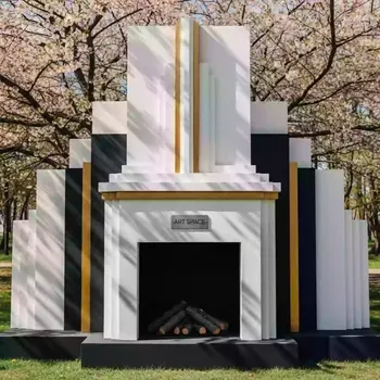 Аренда Термостойкая штукатурка ОСНОВИТ ПЕЧФОРМ PC400 W в парке «Ривьера» — ART SPACE