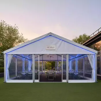 Аренда Шатер классический шириной 10 м в ресторане «Плакучая Ива» — ART SPACE