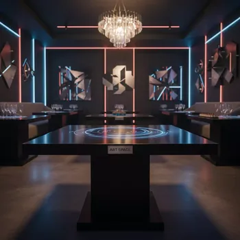 Аренда Стол журнальный квадратный черный в ресторане «Магадан» — ART SPACE