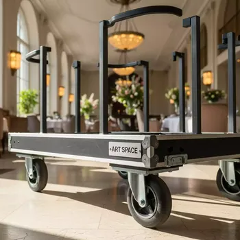 Аренда Тележка для прямоугольных столов в ресторане «Сыроварня» — ART SPACE