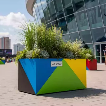 Аренда Клумба Lawn Barrier в Керлинговом центре «Ледяной куб» — ART SPACE