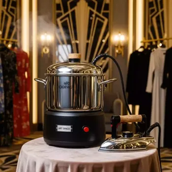 Аренда Парогенератор с утюгом Silter Super mini 1 литр с манометром в Boutique Hotel PORTUM 1905 — ART SPACE