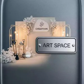 Аренда Фотозона субботник в ресторане «Баран-Рапан» — ART SPACE