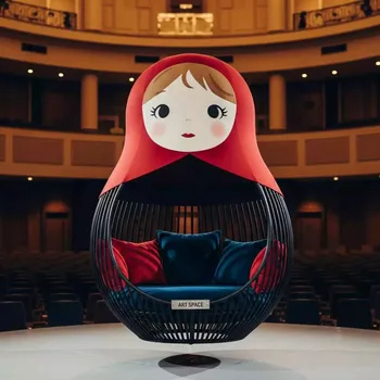 Аренда Качели Матрешка в конгресс-холле отеля Жемчужина — ART SPACE