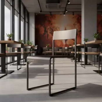 Аренда Стул металлический Collier в ресторане «Баран-Рапан» — ART SPACE