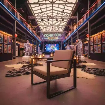 Аренда Стул Такер патина с бежевой подушкой в пляжном комплексе VinoGrad — ART SPACE