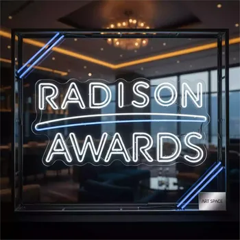 Аренда Неоновой вывески для конференций в Radisson Hotel Rosa Khutor — ART SPACE