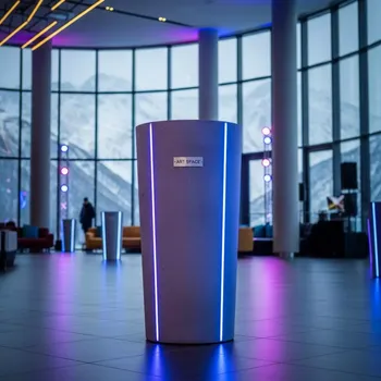 Аренда Кашпо для цветов Prosperplast Tubus Slim Beton 64 35 л бетон в Sochi Marriott Krasnaya Polyana — ART SPACE