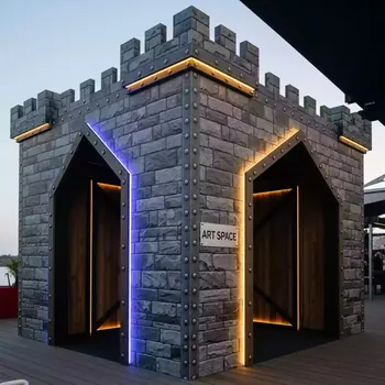 Аренда Фотозона шотландский замок на пляжных клубах Хосты — ART SPACE