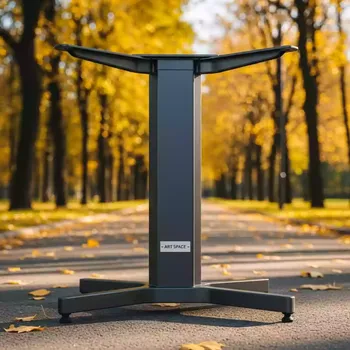 Аренда Подстолье металлическое двойное складное Scudo Double в парке «Ривьера» — ART SPACE