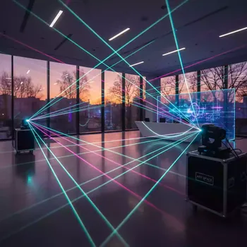 Аренда Цветомузыка лазерная 1W RGB дуо в City Park Hotel Sochi — ART SPACE