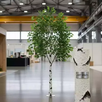 Аренда Дерево искусственное береза 1,8 м в ледовом дворце «Роза Хутор» — ART SPACE