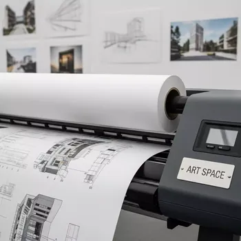 Аренда Рулонная бумага для плоттера Epson Proofing Paper White Semimatte 17 в пляжном комплексе VinoGrad — ART SPACE