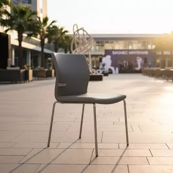 Аренда Стул экокожа серый Oliver в Courtyard by Marriott Sochi — ART SPACE