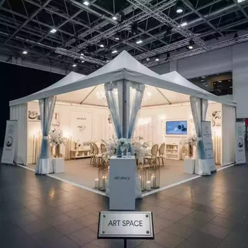 Аренда Павильон тентовый 5х10 м в зале «Чайка» (Морпорт) — ART SPACE