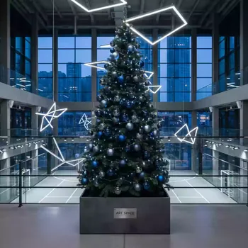 Аренда Елка декоративная 160 см в Stella di Mosca — ART SPACE