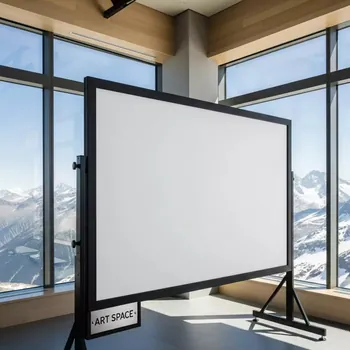 Аренда Экран проекционный для зала 4х3 м на площадке Rosa Peak (2320м) — ART SPACE