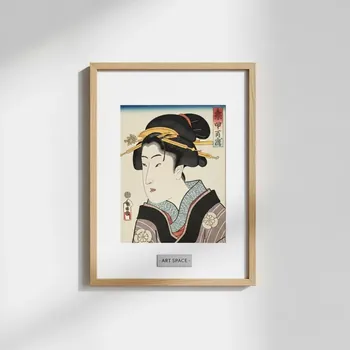 Аренда Картина Китагава Утамаро № 13 в Red Arena — ART SPACE