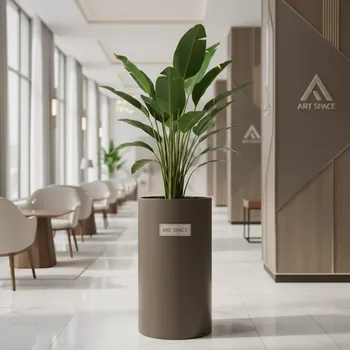 Аренда Кашпо Prosperplast Tubus Case 38,6 л мокко в Mövenpick Hotel — ART SPACE
