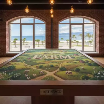Аренда Игровое поле Ферма 105х75 см на Имеретинской набережной — ART SPACE