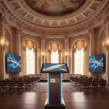 Аренда Интерактивная трибуна AxeTech Terra Start 2.0 в ресторане «Sanremo» — ART SPACE