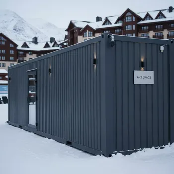 Аренда Контейнер пятисекционный в Golden Tulip Rosa Khutor — ART SPACE