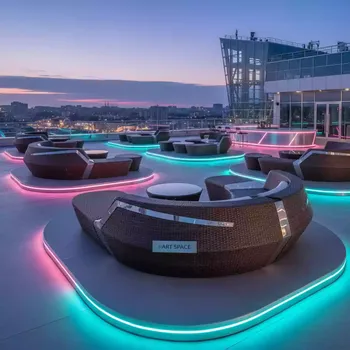 Аренда Комплект мебели плетеный Y380A W53 brown в Сочи Парк Отеле — ART SPACE