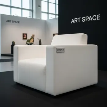 Аренда Кресло LOFT белое в Green Flow Hotel — ART SPACE