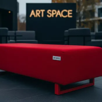 Аренда Банкетка Vental Red красная в Bridge Resort — ART SPACE