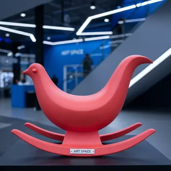 Аренда Птица качалка Dodo пластиковая на Сочи Автодроме — ART SPACE