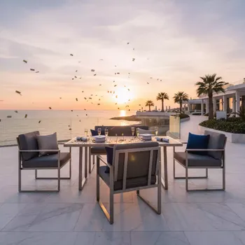 Аренда Комплект мебели из алюминия MD SS CT S125 в Radisson Collection Paradise — ART SPACE