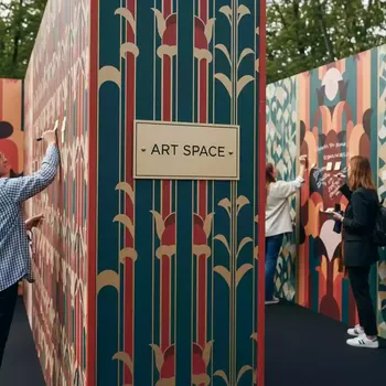 Аренда Фотообои антимаркер для офиса в Пулково в парке «Ривьера» — ART SPACE