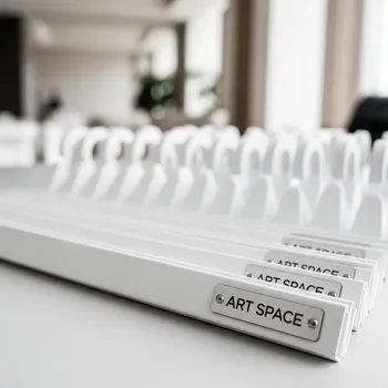 Аренда Ригель для календаря 400 мм 100 штук белые в Mercure Сочи Центр — ART SPACE
