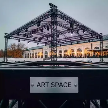 Аренда Крыша модульная граунда 37х22 м Prolyte в ресторане «D.O.M» — ART SPACE