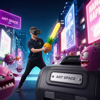 Аренда Игра VR Фруктовый ниндзя в отеле «Богатырь» — ART SPACE
