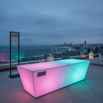 Аренда Стол светящийся Pacifico Sexta RGB Accum в санатории «Сочи» — ART SPACE