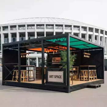 Аренда Шатры мобильные трансформеры на арене «Фишт» — ART SPACE