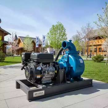 Аренда Мотопомпа Elmos EWP 66 в этно-парке «Моя Россия» — ART SPACE