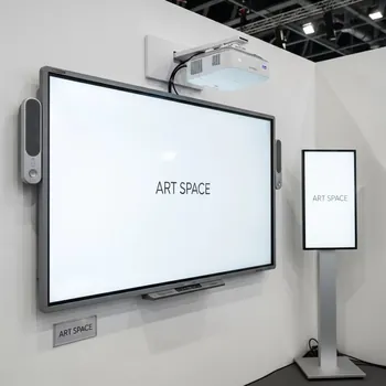 Аренда Интерактивный комплект ActivBoard Touch DryErase 10 88 проектор Promethean UST P2 крепление в Маринс Парк Отеле — ART SPACE