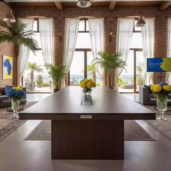 Аренда Конференц стол 2400х900 венге в Radisson Blu Resort & Congress Centre — ART SPACE