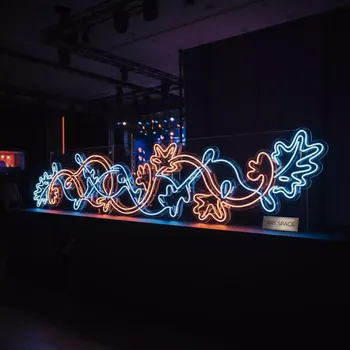 Аренда Неоновой вывески гирлянды в Cosmos Sochi Hotel — ART SPACE