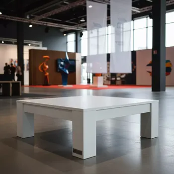 Аренда Столик журнальный квадратный белый Lack 55x55 см 02 080WT в Red Arena — ART SPACE