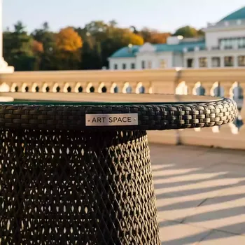Аренда Стол овальный Соната ROTANG LUX в санатории «Сочи» — ART SPACE
