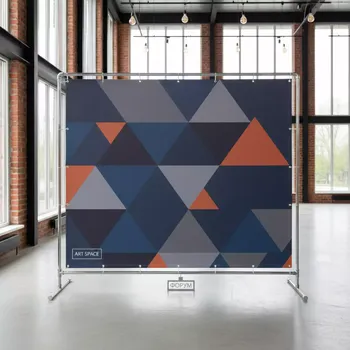 Аренда Пресс волл 1,5х2 м для фотозоны в санатории «Заполярье» — ART SPACE