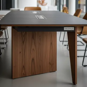 Аренда Стол BARK 180 керамика орех в Gamma Sirius — ART SPACE