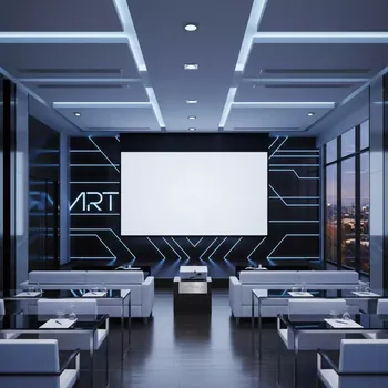 Аренда Экран для проектора с электроприводом Lumien Master Control LMC 100113 16 9 220x184 MW в Mövenpick Hotel — ART SPACE