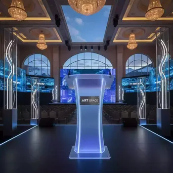 Аренда Трибуна пластиковая светящаяся Swish Lighting в Rixos Krasnaya Polyana — ART SPACE