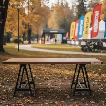 Аренда Стол банкетный Oddvald коричневый в комплексе «Дагомыс» — ART SPACE